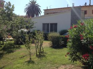 A garden outside Villa Mattera