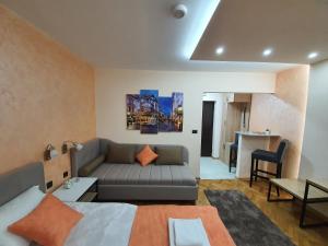 Postel nebo postele na pokoji v ubytování Apartman DoDoLu