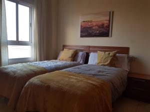 Postel nebo postele na pokoji v ubytování Cosy & Central Apartament Vecindario