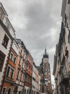 Výhľad na mesto Krakov alebo výhľad na mesto priamo z apartmánu
