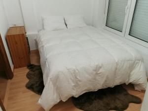 Postel nebo postele na pokoji v ubytování EDIFICO BULGARIA CON GARAJE