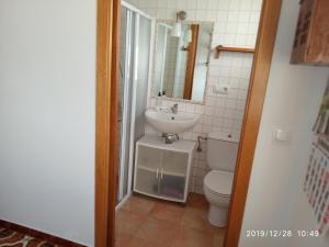 Koupelna v ubytování Casa Mayans