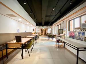 En restaurang eller annat matställe på Stay Pohang Hotel