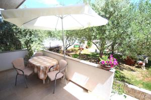 Vonkajšia záhrada v ubytovaní Small Apartment For A Great Holiday