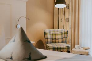 Postel nebo postele na pokoji v ubytování Hotel Drei Quellen Therme