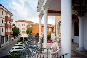 Balkón nebo terasa v ubytování Euro Hotel Iglesias