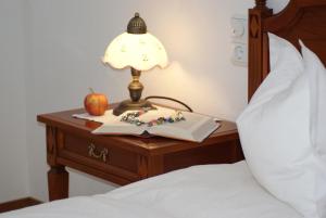 Cama o camas de una habitación en Haus Landbrugg