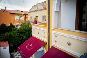 Balkón nebo terasa v ubytování Euro Hotel Iglesias