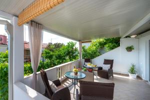 Vonkajšia záhrada v ubytovaní Guest House Kuna
