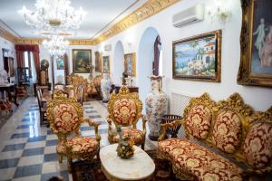 Posezení v ubytování Euro Hotel Iglesias