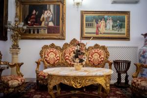 Posezení v ubytování Euro Hotel Iglesias
