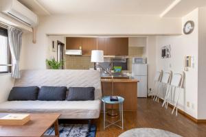 Kuchyň nebo kuchyňský kout v ubytování Uhome Akihabara Apartment 3