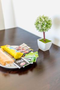 Jídlo v apartmánu nebo okolí