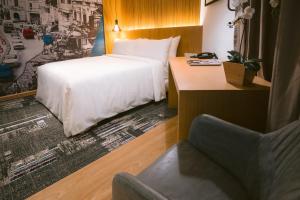 Postel nebo postele na pokoji v ubytování Indie Hotel Kuala Lumpur