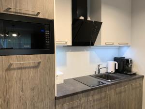 Kuchyňa alebo kuchynka v ubytovaní Apartament RELAX