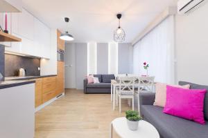 Kuchyňa alebo kuchynka v ubytovaní Apartament Bursztyn II Klifowa