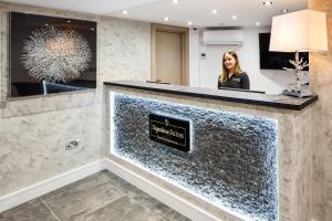 Vstupní hala nebo recepce v ubytování Signature Suites