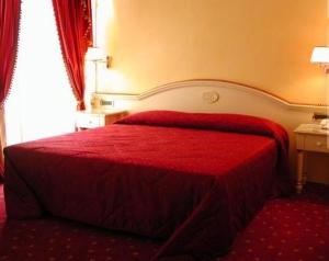 Postel nebo postele na pokoji v ubytování Grand Hotel Osman Ristorante il Danubio