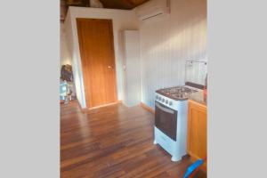 Køkken eller tekøkken på Poseidon ll