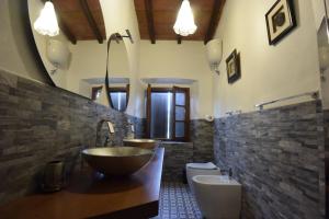 Kúpeľňa v ubytovaní Agriturismo La Fontaccia
