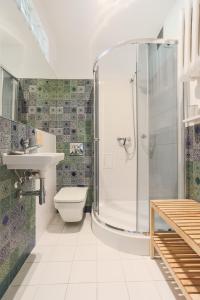 Koupelna v ubytování Republika Kopernika Apartment