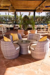 Χώρος καθιστικού στο Borjs Hotel Suites & Spa