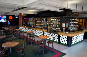 The lounge or bar area at Palace Hotel Mortlake Sydney