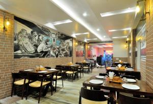 Restaurace v ubytování Hotel Yuvraj Deluxe
