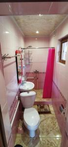 Koupelna v ubytování Hotel Halidzor