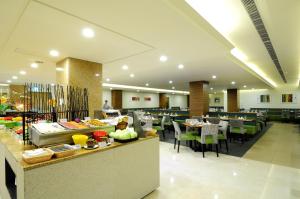 En restaurang eller annat matställe på Hoya Resort Hotel