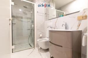 Ein Badezimmer in der Unterkunft Boutique Hotel OchSen