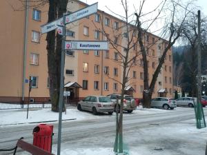 Apartament Zdrojowy v zime