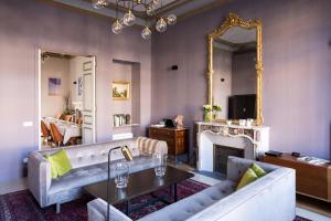 Hotel de l'Anglais, Guesthouse的休息区