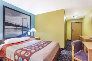 Voodi või voodid majutusasutuse Super 8 by Wyndham Union Gap Yakima Area toas