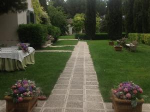 Zahrada ubytování Casa Freda