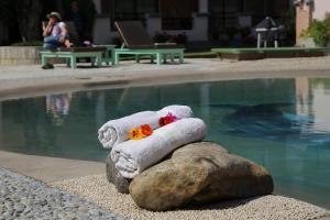 Kolam renang di atau dekat dengan Mount Kailash Resort