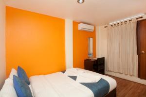 Katil atau katil-katil dalam bilik di Hotel Green Horizon