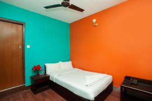Katil atau katil-katil dalam bilik di Hotel Green Horizon