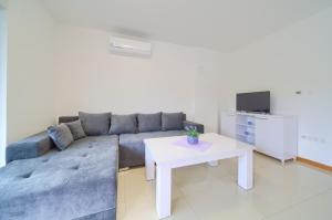 TV a/nebo společenská místnost v ubytování Adria House