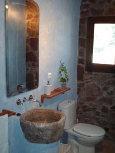 Kylpyhuone majoituspaikassa Casa Rural Pico Espadan