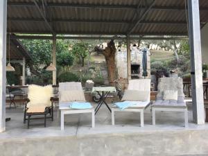 Patio nebo venkovní prostory v ubytování B&B Il Grotto