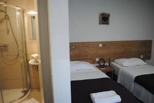 Kúpeľňa v ubytovaní Hotel Fala Zagreb + 37 fotografií