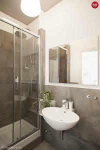 Kylpyhuone majoituspaikassa Sleep In Udine