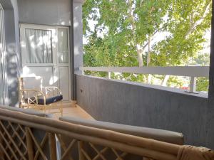A balcony or terrace at Rivadavia Aparts