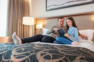 Letto o letti in una camera di Clayton Hotel Galway
