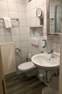 Koupelna v ubytování Landhotel Franck Garni + 32 fotografií