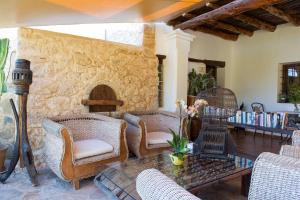 Posezení v ubytování Agroturismo Xarc
