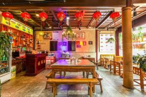 Ресторант или друго място за хранене в Pingyao Hongyuyuan Guesthouse