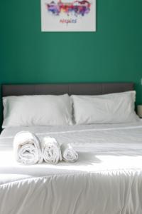 Posteľ alebo postele v izbe v ubytovaní Borgo Santa Lucia B&B