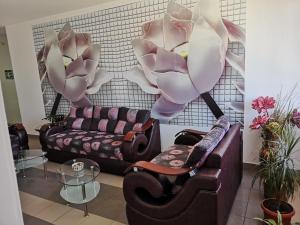 Część wypoczynkowa w obiekcie Garni hotel Alma